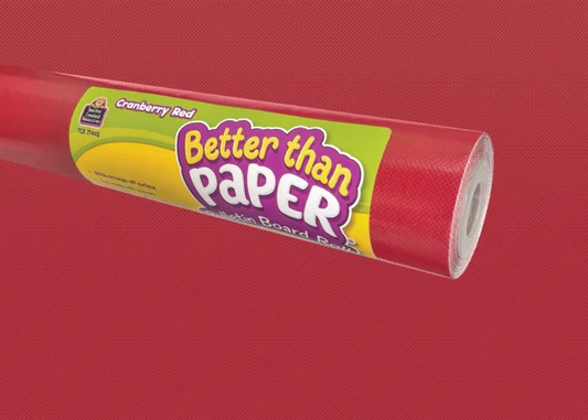 Cranberry Red Better Than Paper Bulletin Board Roll