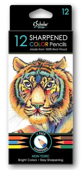 iScholar Color Pencils Pkg. 2