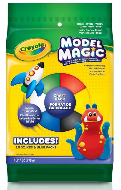 Crayola Model Magic Clay Craft Pack 7 oz Assorted Colors