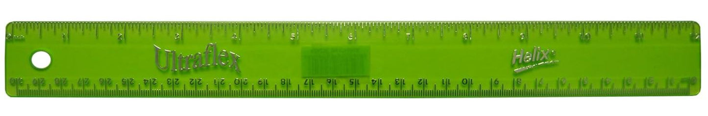 Maped Helix USA Ultraflex Wide Ruler 12" / 30cm Assorted Color