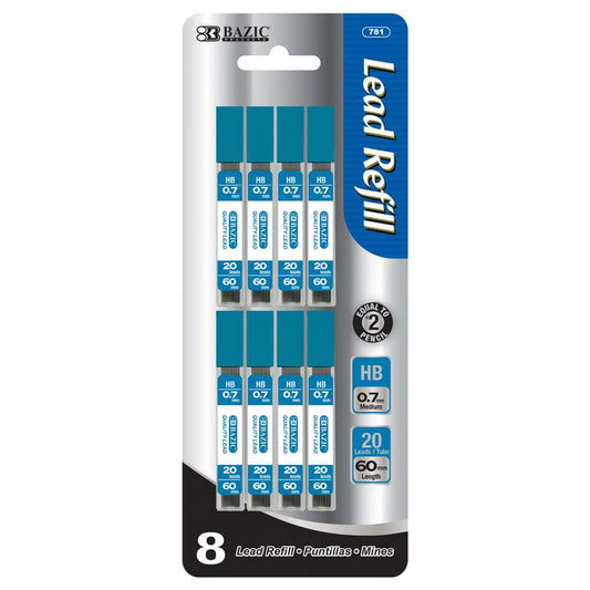 MECHANICAL PENCIL LEADS .07 PQT. 8