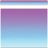 Purple and Blue Color Wash Straight Border Trim