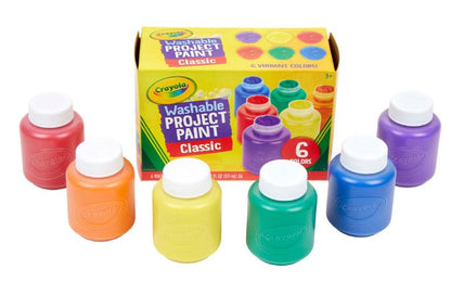 Caryola Washable Paint Pkg. 6