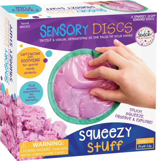 Sensory Playtivity Sensory Discs: Squeezy Stuff