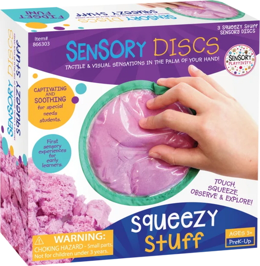 Sensory Playtivity Sensory Discs: Squeezy Stuff