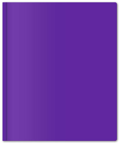 Twin Pocket Paper Portfolio with Prongs