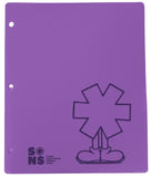 Cartapacios Plasticos Violeta