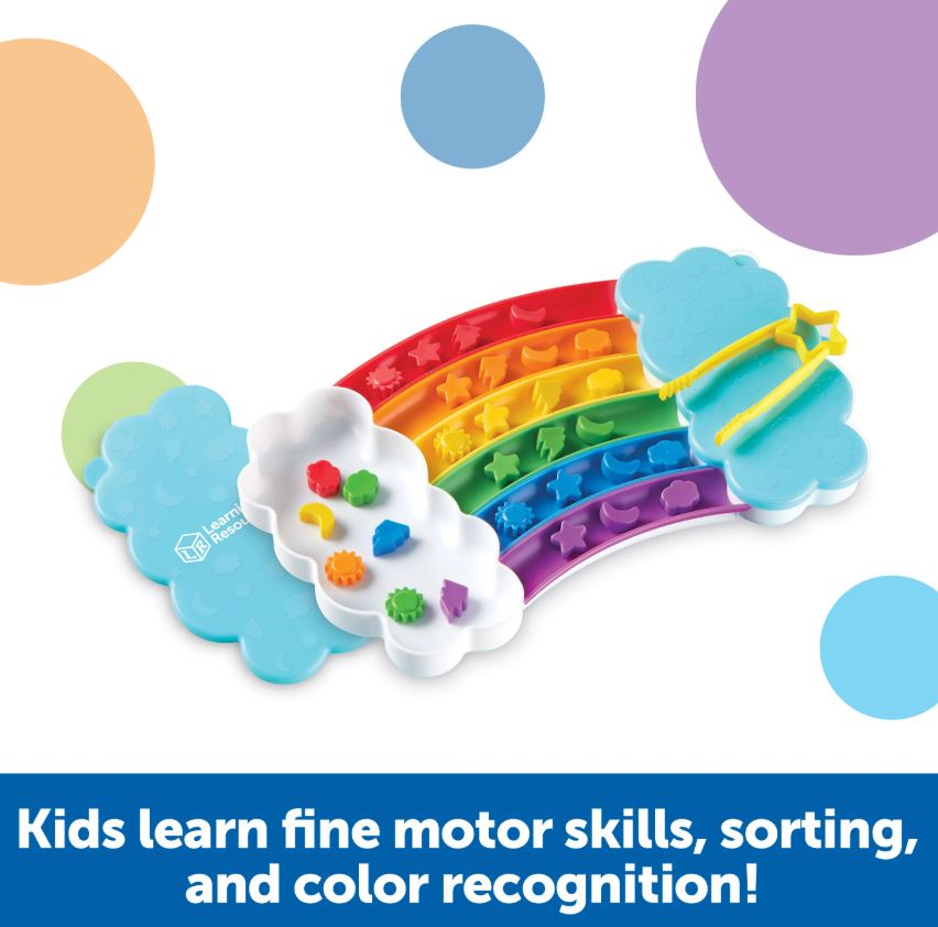 Rainbow Sorting Activity Set 37 PCS