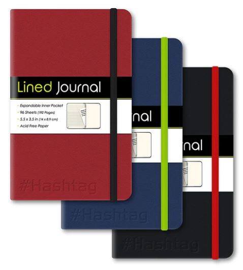 #Hashtag PU Journal College Ruled 5.5" x 3.5" 96 Sheets