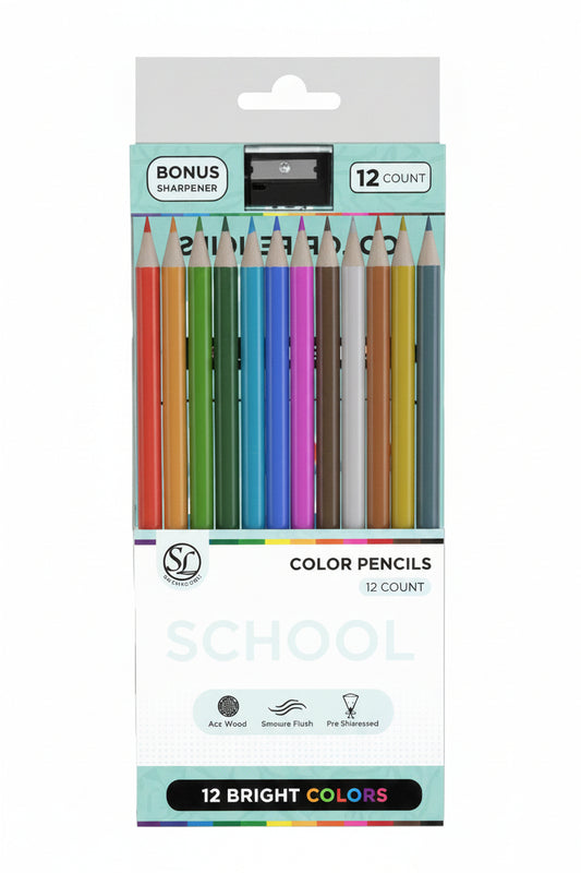 Color Pencil | 1 sharpener In Acetate Box
