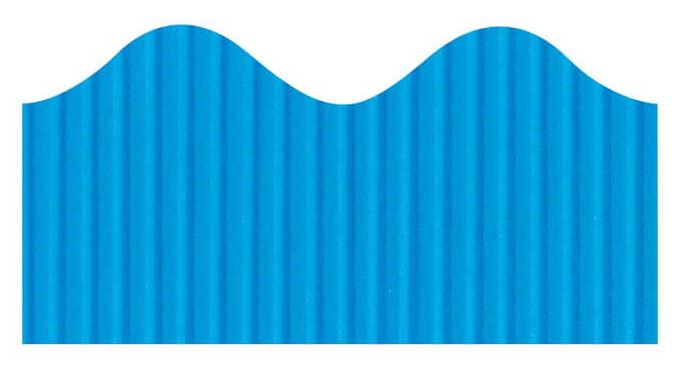 Decorative Border Brite Blue 2-1/4" x 50' Roll