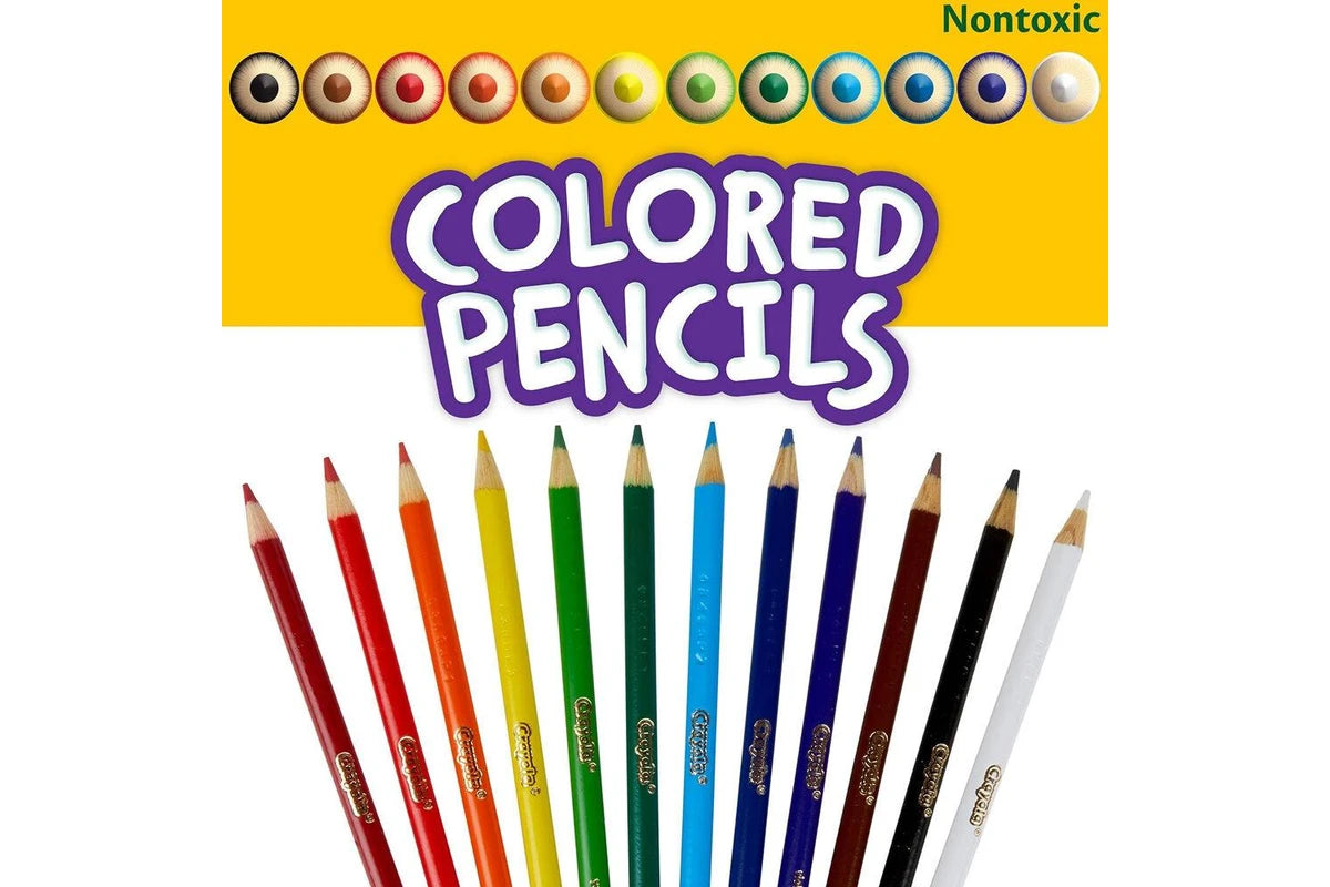 Lápiz de Colorear Largo PQT.12
