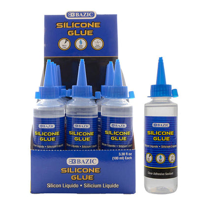 SILICONE GLUE 3.38 OZ