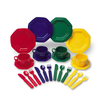 Prentend & Play Dish Set | 24 pc
