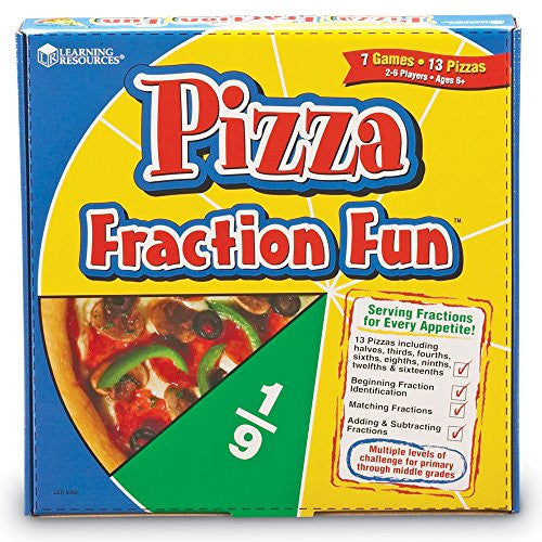 PIZZA FRACTION FUN GAME