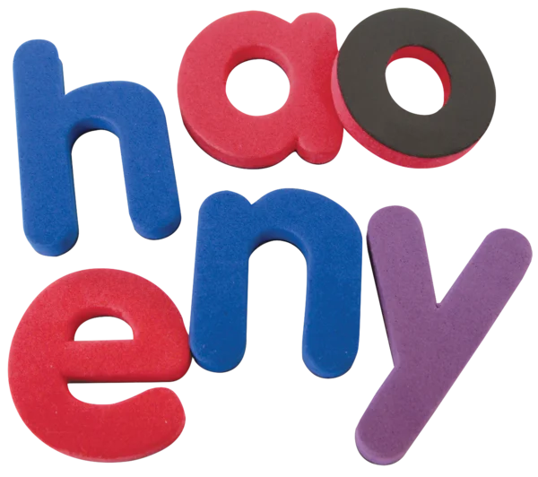 MAGNETIC FOAM LOWERCASE LETTERS 1-3/4'' 52PCS