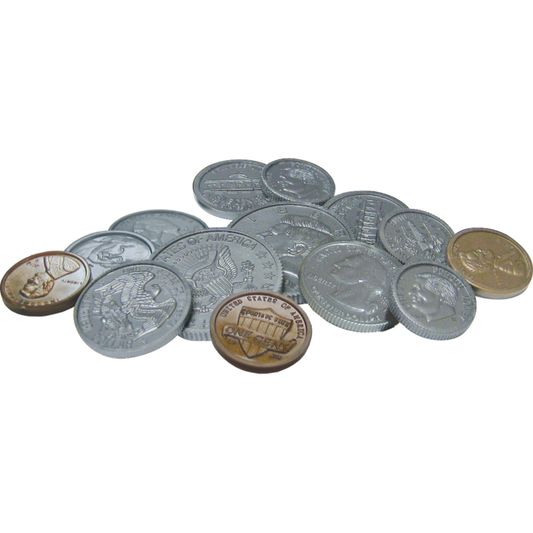 PLAY MONEY:ASSORTED COINS 110 PC