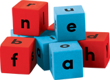 FOAM ALPHABET DICE 3/4''