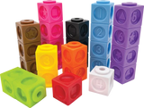 NUMBERS AND SHAPES CONNECTING CUBES