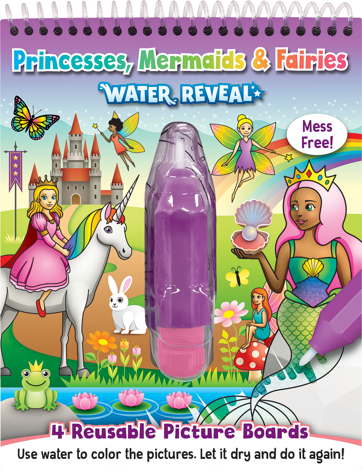 Princesses, Mermaids & Fairies Water Reveal
