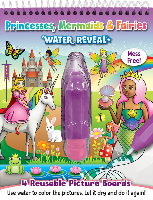 Princesses, Mermaids & Fairies Water Reveal