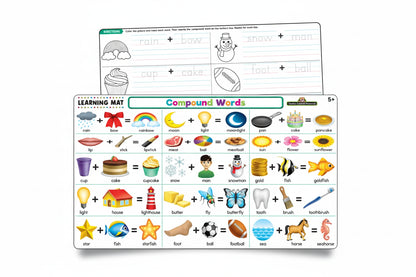 Compound Words Learning Mat