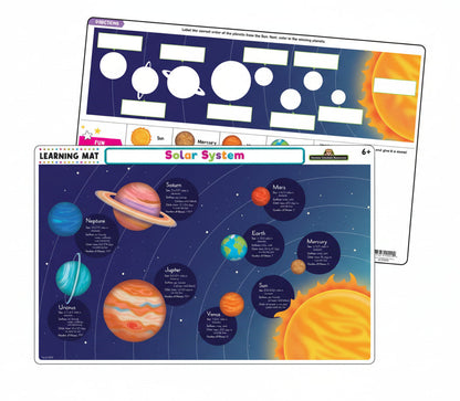 Solar System Learning Mat