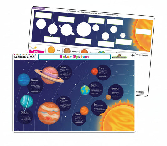 Solar System Learning Mat