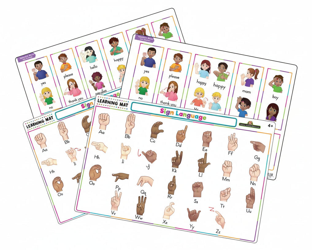 Sign Language Learning Mat