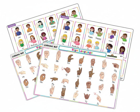 Sign Language Learning Mat