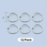 Metal Book Ring 1" PQ.12