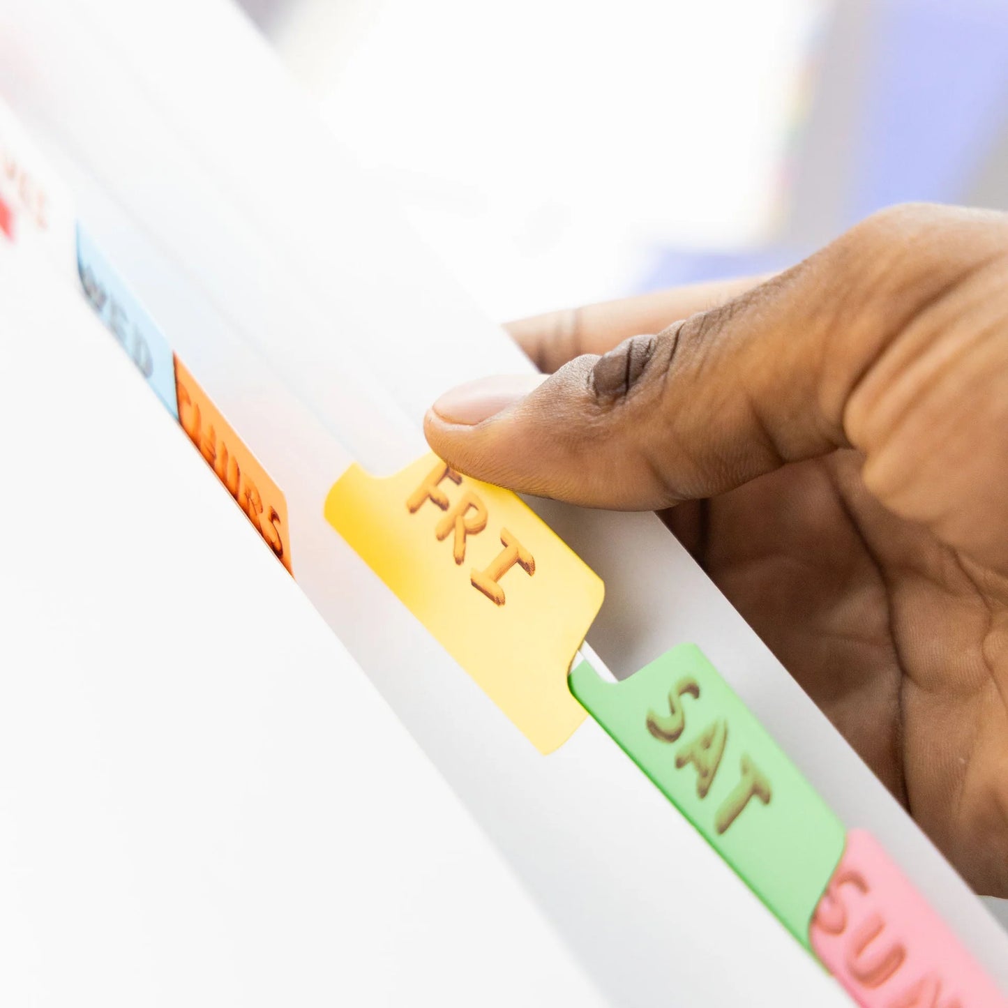 BAZIC White Paper Dividers w/ 8-Writable Color Tabs