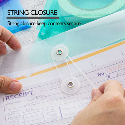 Side Loading |  A4/Letter Size | String Envelope