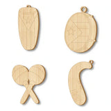 2.5mm Wood Cut-Out Boricua Set (Musical Instruments)