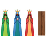 Standing Wood Display Three Kings