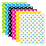 POLKA DOT 2-POCKET PORTFOLIOS