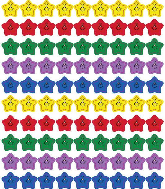 Smiling Stars Chart Seals Grade PK-8 | 810 stickers