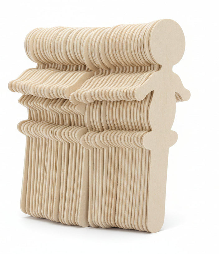 People Wood Craft Sticks | 36 pc