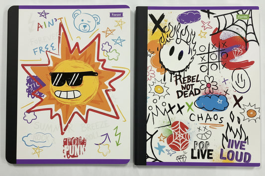 Libreta Flexible Pop Punk | 100 Hojas