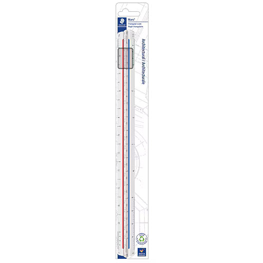 PROFESSIONAL ARCHITECT SCALE PLASTIC 12 INCH