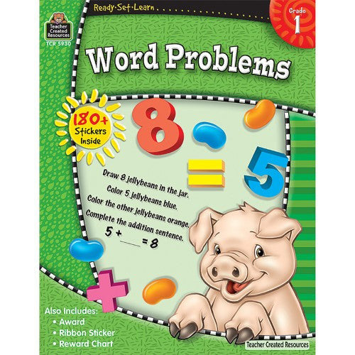 READY-SET-LEARN: WORD PROBLEMS GRADE 1