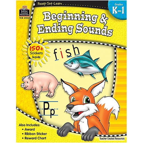 LIBRO BEGINNING & END SOUND GRADE K-1