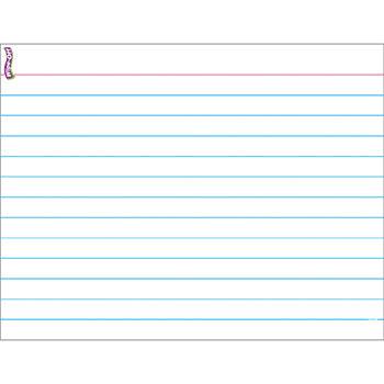 Index Card Wipe-Off Chart – imagen 1 - JA Riollano