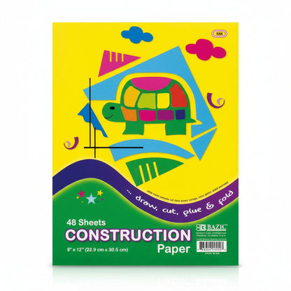 Construction Paper 9" X 12" 48 Sheet – imagen 1 - JA Riollano