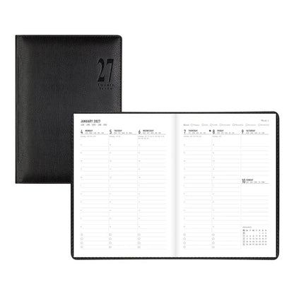 MILANO WEEK TO VIEW APPOINTMENT BOOK BLACK