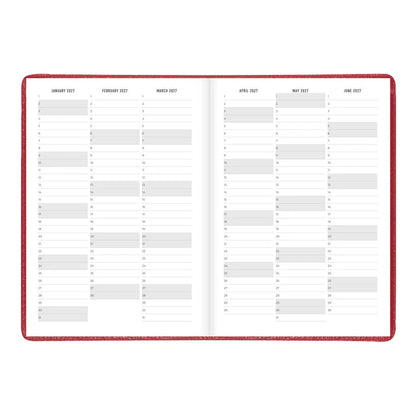 Weekly Planner Red