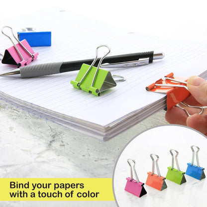 Binder Clip Large 2" Assorted Color PQ.4