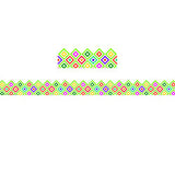 BORDER EXYTRA WIDE A SHARP BUNCH DIAMOND