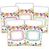 CONFETTI LIBRARY POCKETS - MULTI PACK 35 PCS