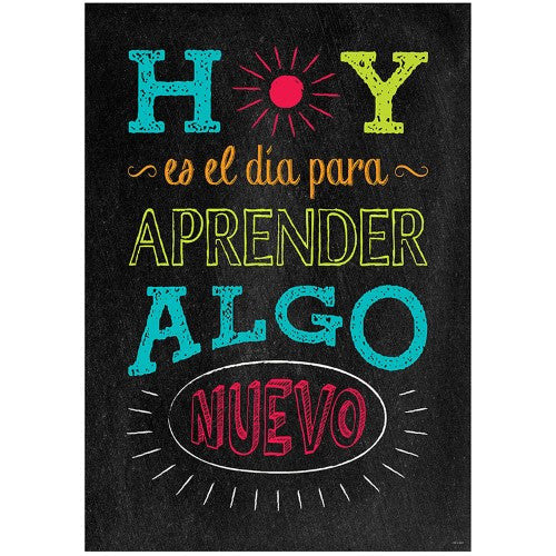 HOY ES EL DÍA… SPANISH INSPIRE POSTER